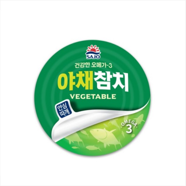 사조 야채참치 안심따개 150g SJ Ca ngu rau cu