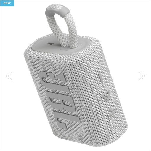 JBL GO 3 블루투스 스피커 (화이트)