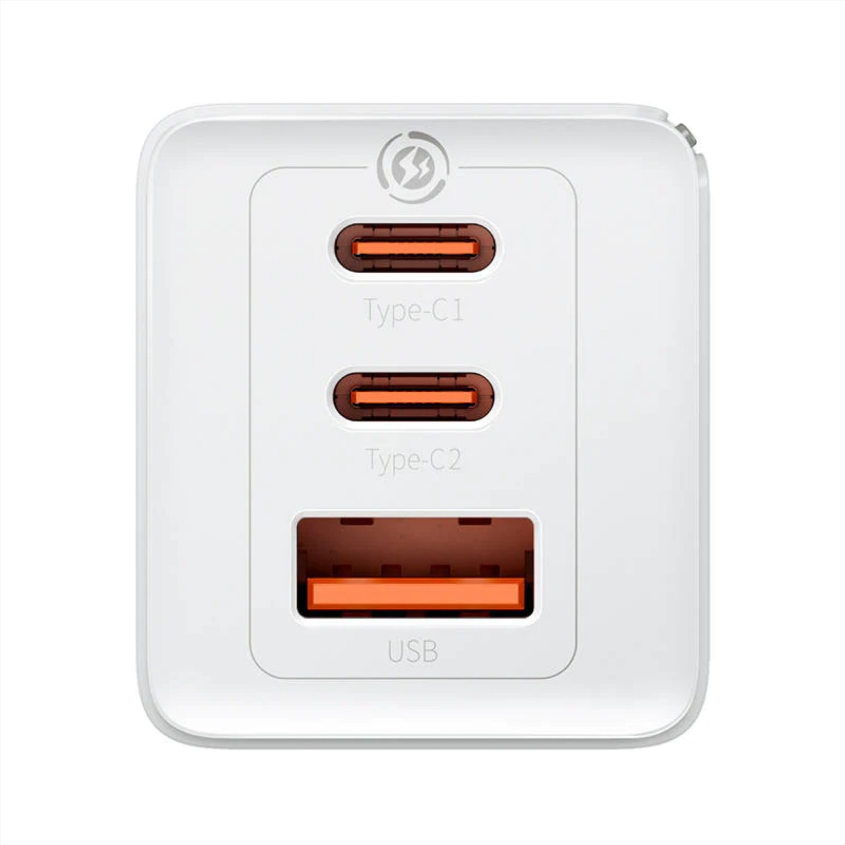 베이스어스 고속충전기 GaN5Pro 2C+U 65W EU 화이트 BASEUS Day sac nhanh GaN5 Pro 2C+U 65W EU (mau trang)