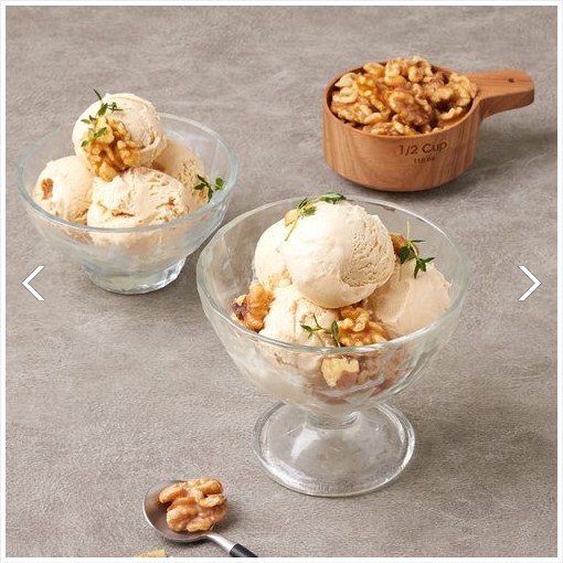 롯데 조안나 호두 아이스크림 850ml Walnut Kem vi hat oc cho