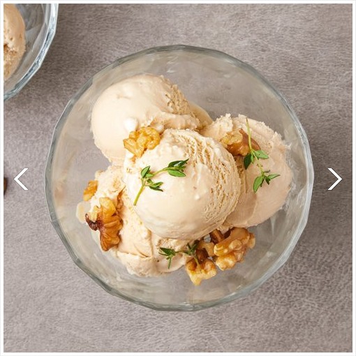 롯데 조안나 호두 아이스크림 850ml Walnut Kem vi hat oc cho