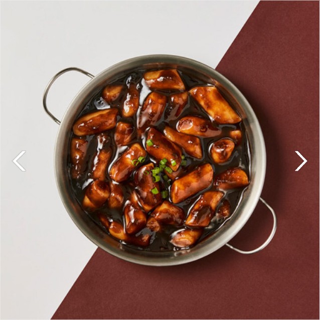 HY 잇츠온 짜장 떡볶이 140g EATS ON Tokbokki vi tuong den coc