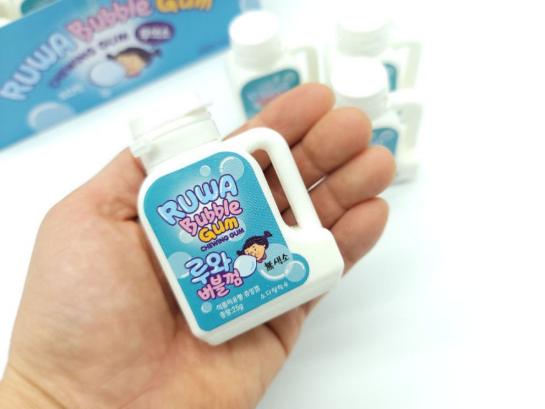 루와 버블껌 소다맛 25g Ruwa bubble Keo cao su vi soda