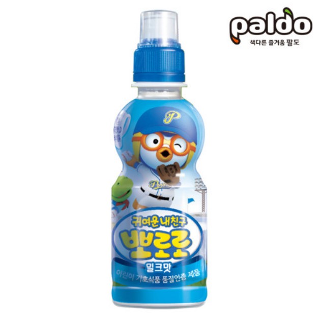 팔도 뽀로로 밀크 235ml PALDO Nuoc Pororo vi sua