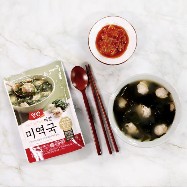 동원 양반 백합 미역국 460g Canh rong bien