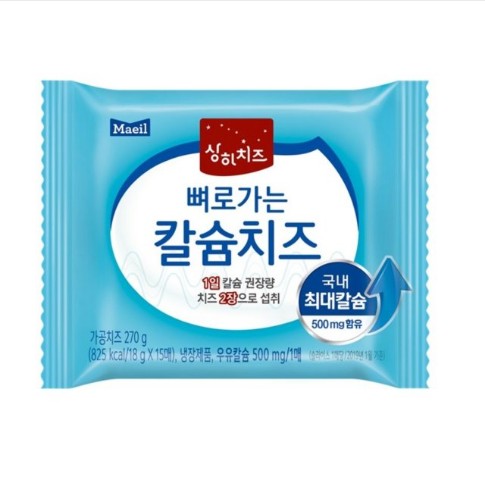 매일유업 상하치즈 뼈로가는 칼슘 치즈 270g Pho mai canxi lat