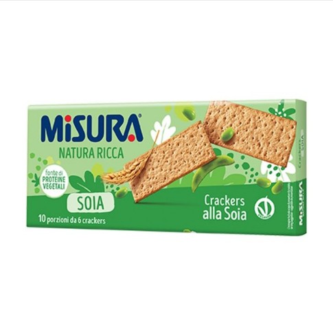 이탈리아 미주라 소이아 크래커 400g MISURA Banh dau nanh gion