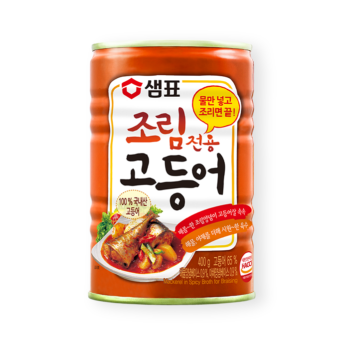 샘표 조림전용 고등어 400g SEMPIO Ca thu kho