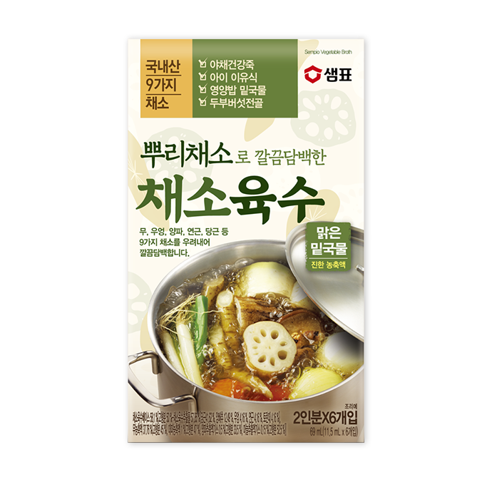샘표 채소 육수 SEMPIO Goi nuoc dung rau cu