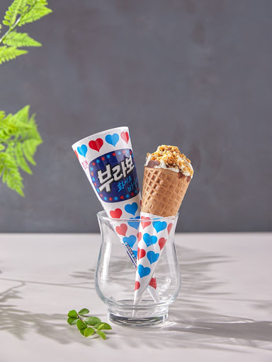 해태 부라보 화이트 바닐라 140ml HAITAI Oc que Vanilla