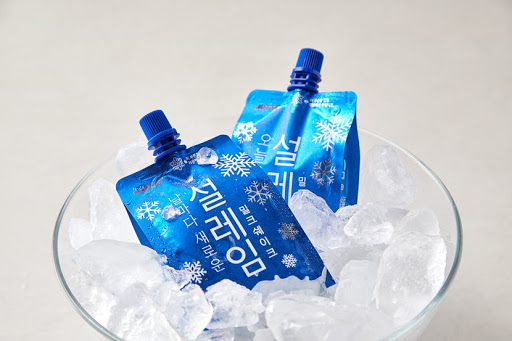 롯데 설레임 밀크쉐이크 160ml LOTTE Kem tui vi sua