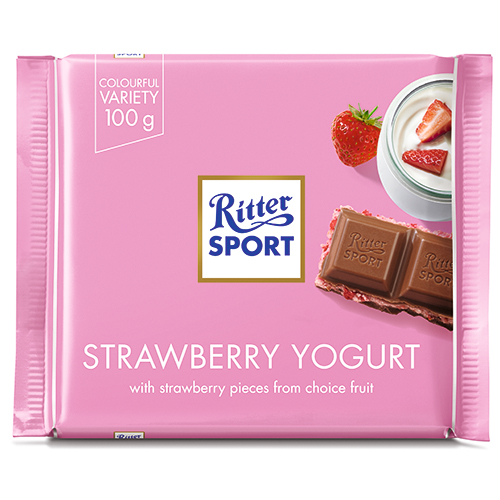 독일 리터스포트 딸기 요거트 100g RITTER Socola sua chua dau