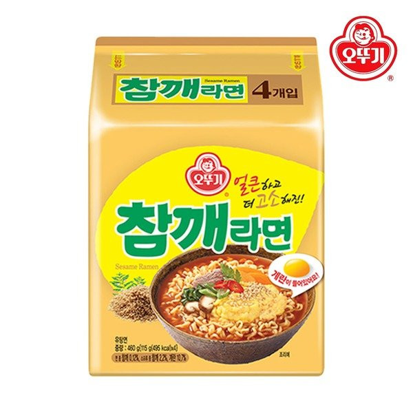 오뚜기 참깨 라면 115g OTTOGI My vung rang goi