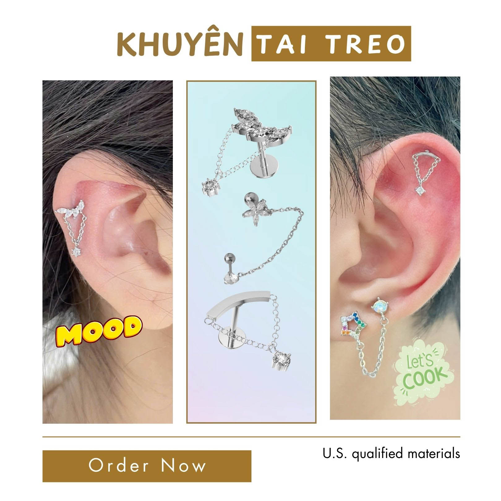 Khuyên Tai Treo