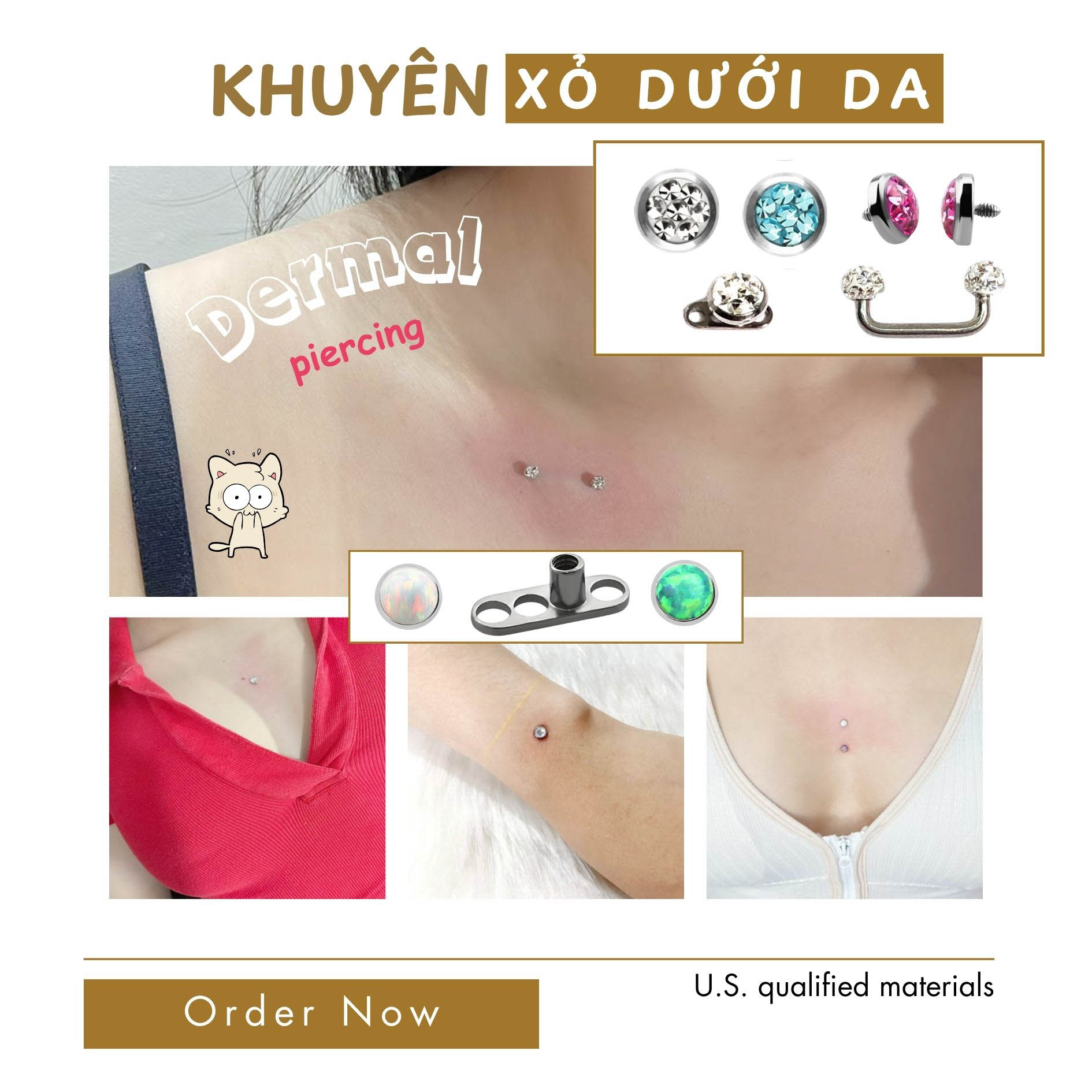 Khuyên Xỏ Dưới Da