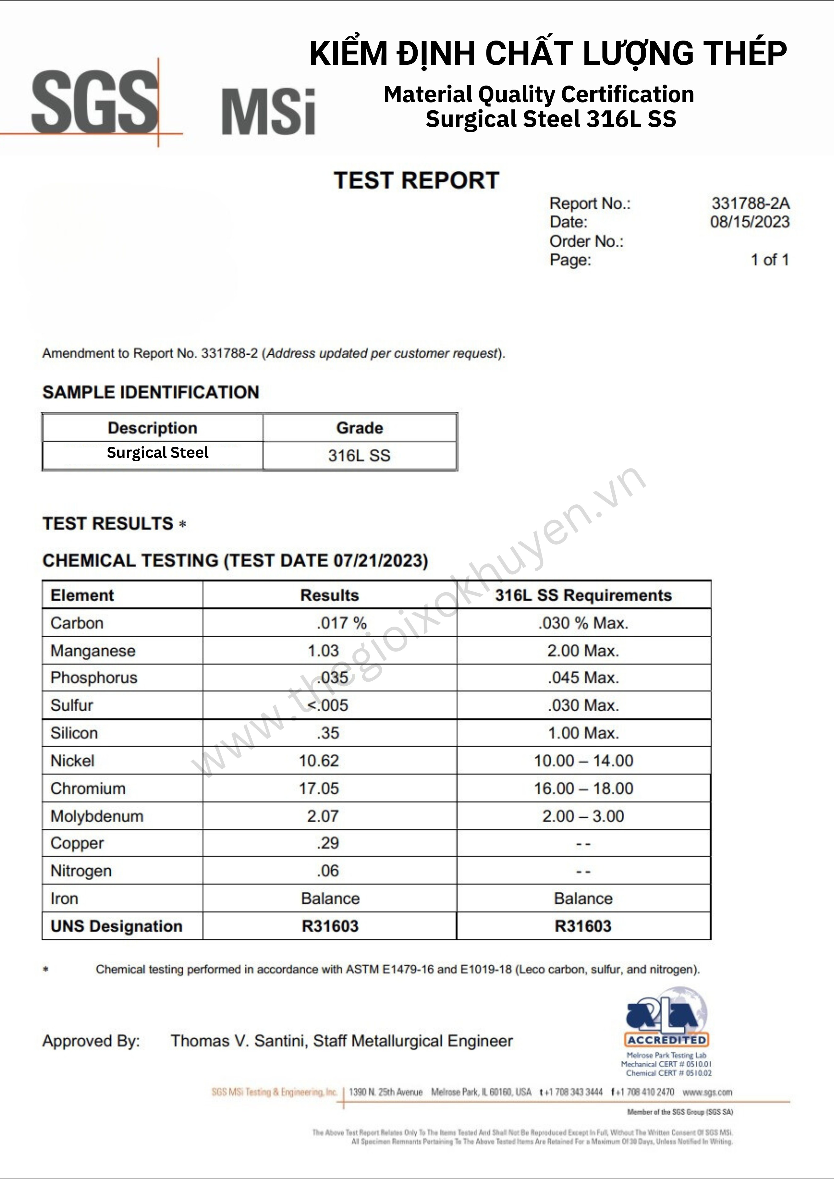 Kiểm định chất lượng khuyên tại Piercing World