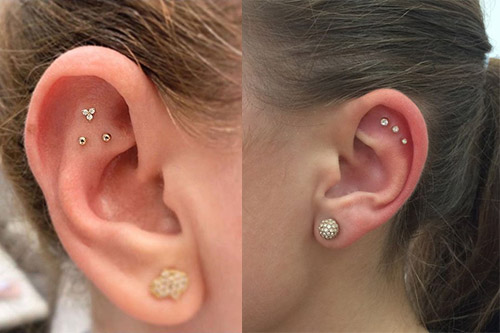 Xỏ khuyên tai nữ đẹp nhất gia lai