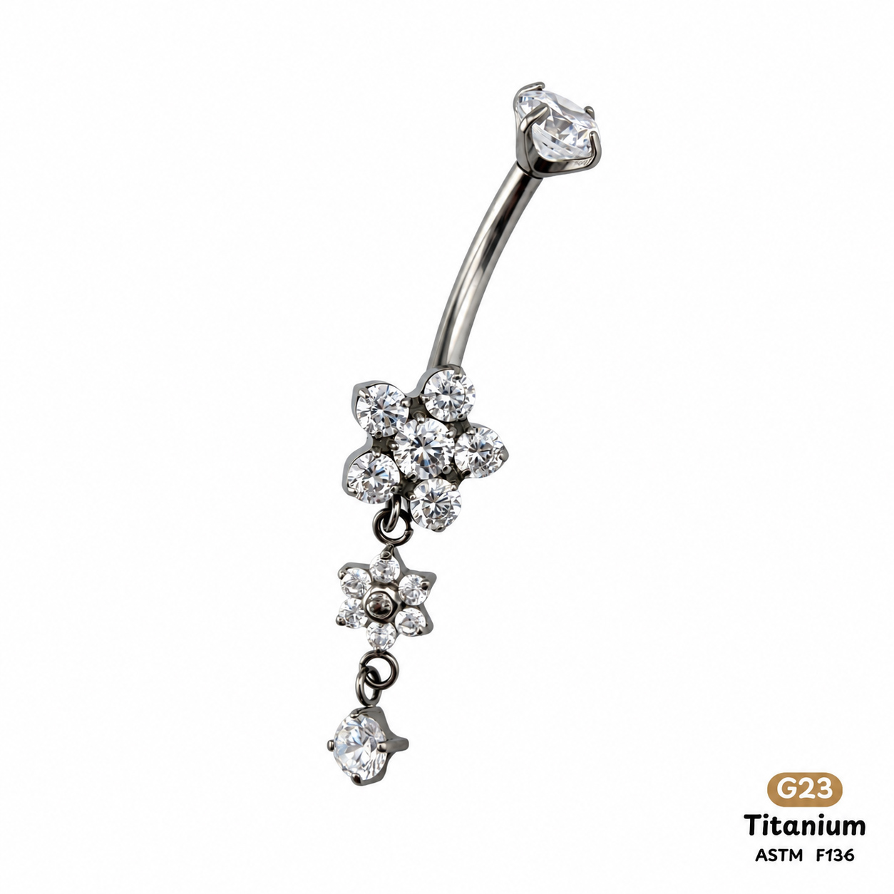 Khuyên Rốn Titanium 0057