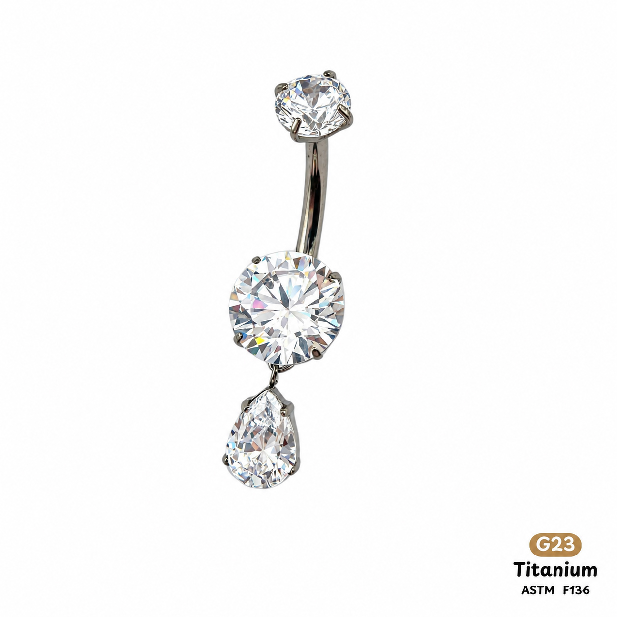 Khuyên Rốn Titanium 0056