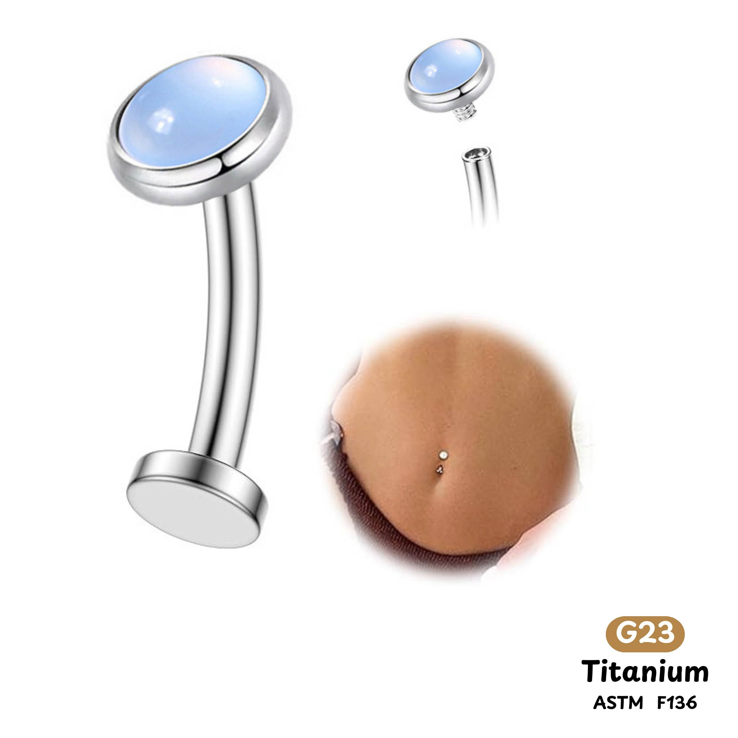 Khuyên Rốn Titanium 0003