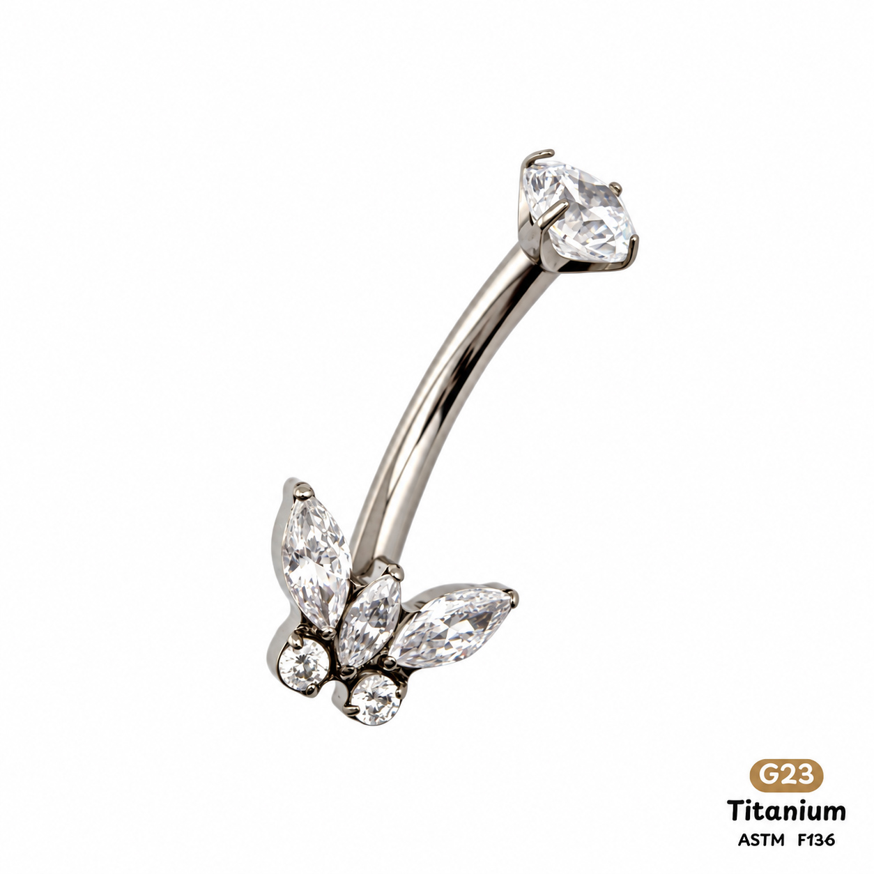 Khuyên Rốn Titanium 0042