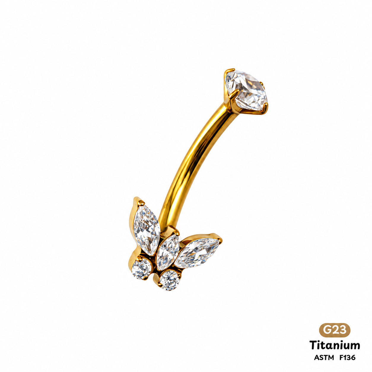 Khuyên Rốn Titanium 0043