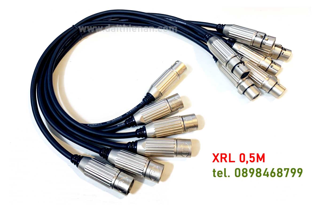 Dây Kết Nối 3.5mm/6.35mm, XRL (canon), RCA (bông sen)