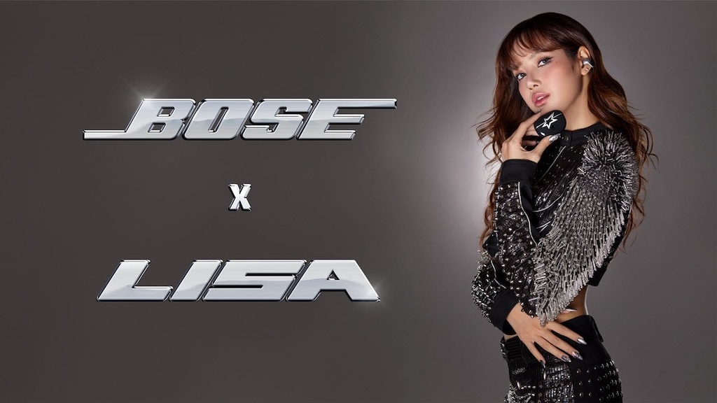 Bắt tay cùng ca sĩ LISA của Black Pink, Bose ra tai nghe Ultra Open bản đặc biệt