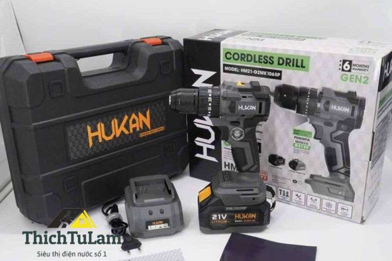 10 Lý Do Bạn Nên Mua máy khoan pin Hukan HM21-G2MK1065P Ngay Hôm Nay