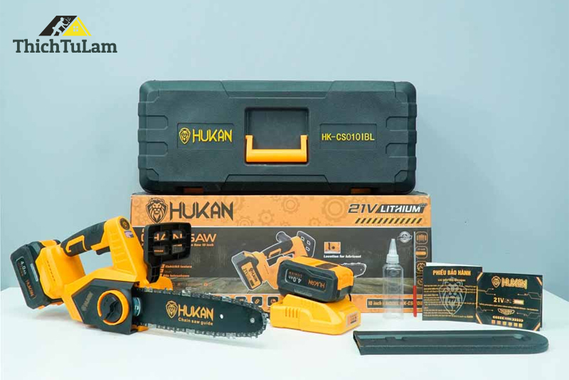 Đánh Giá Chi Tiết Máy Cưa Xích Pin Hukan CS010iBL