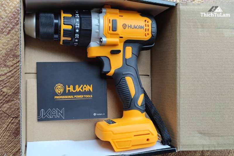 Đánh Giá Chi Tiết Máy Khoan Pin Hukan X8 PRO