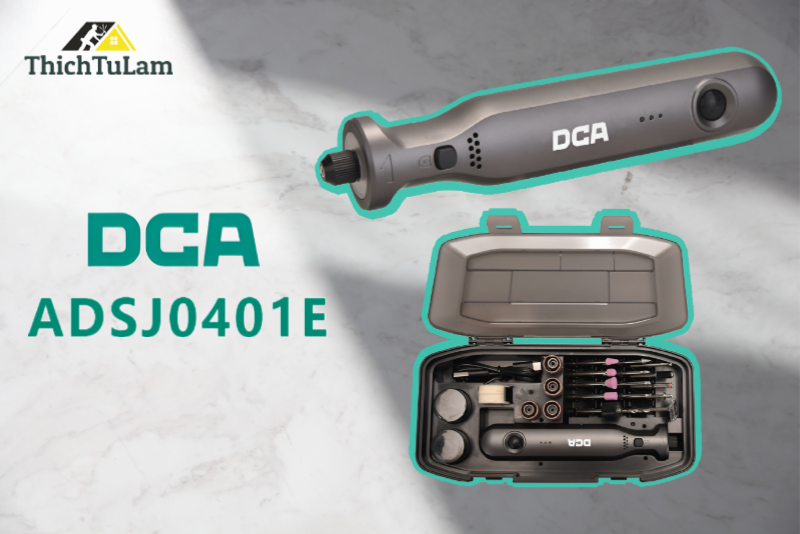 Đánh giá chi tiết máy mài khuôn pin DCA ADSJ0401E: Nhỏ gọn, đa năng