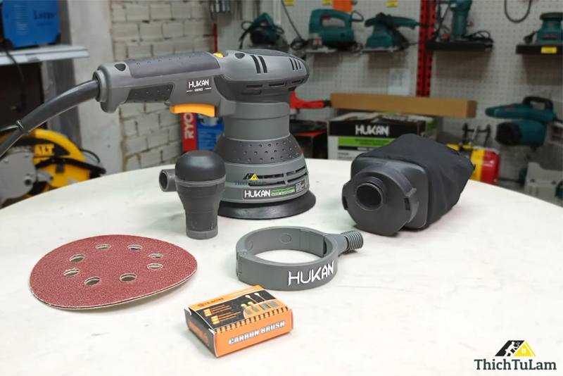 Đánh giá chi tiết về Máy chà nhám Hukan ROS5041M