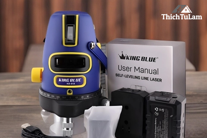 Đánh giá máy cân bằng laser 5 tia xanh Kingblue KB-05X