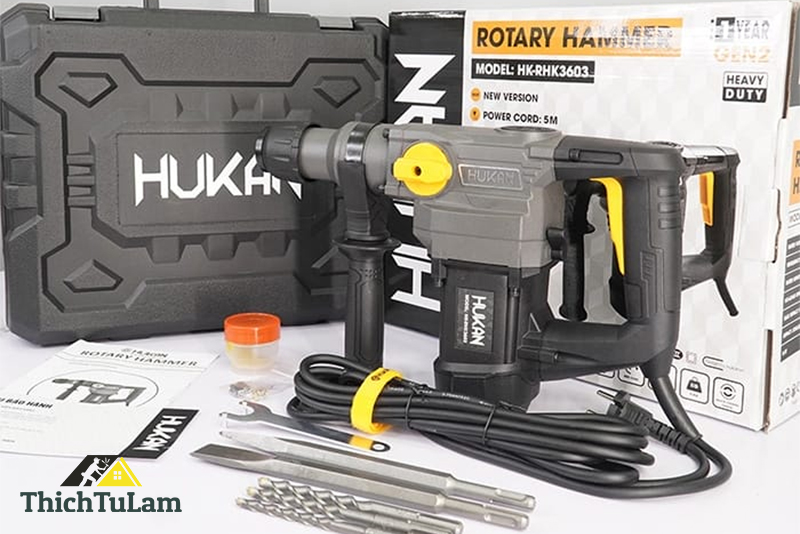 Đánh Giá Máy Khoan Đục Hukan RHK3603