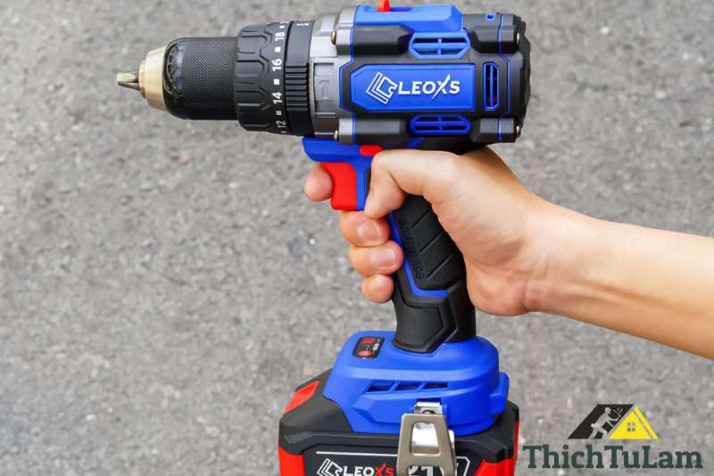 Đánh Giá Máy Khoan Pin LEOXS 145Nm Chuyên Rút Lõi LXS-ID13145ATC