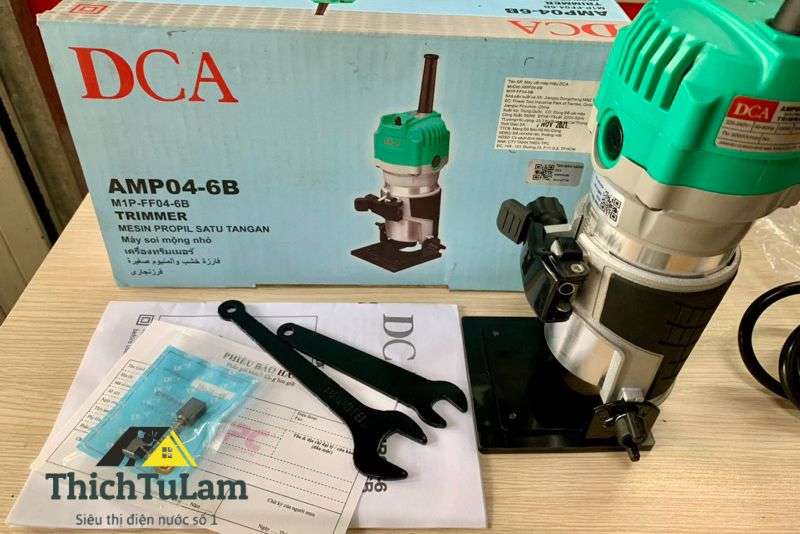 Đánh giá máy phay DCA AMP04-6B mã mới