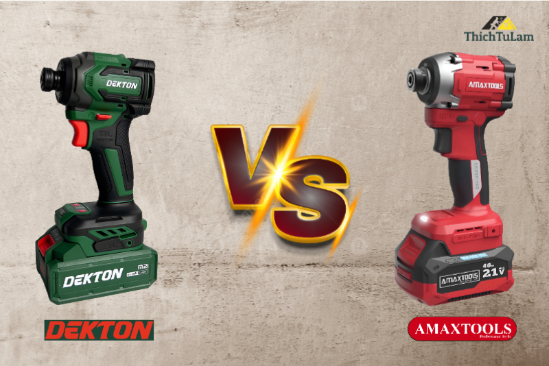 Đánh Giá Máy Vặn Vít Dekton M21-CV230NCP và Amaxtools AV28014SM
