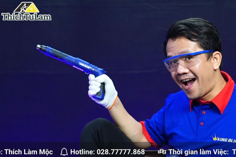 Đánh giá Súng bắn đinh nổ KINGBLUE KFF-73