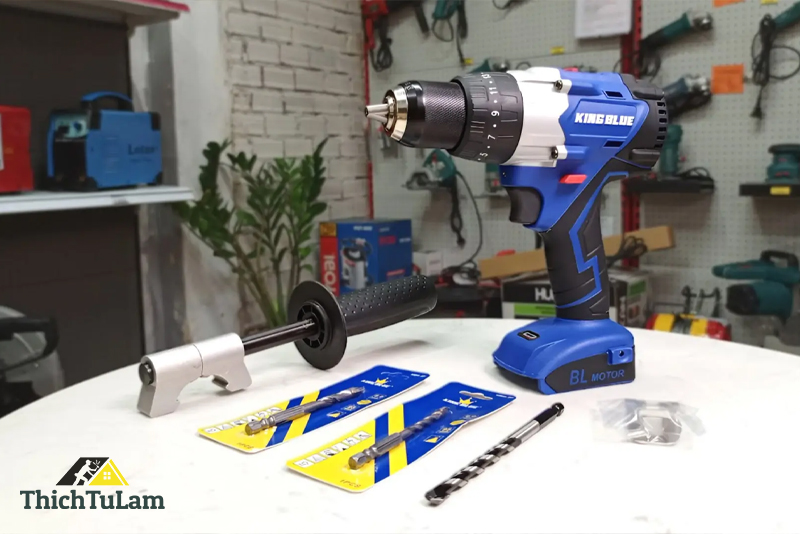 Khoan pin Kingblue: Combo máy khoan rút lõi không thể bỏ qua
