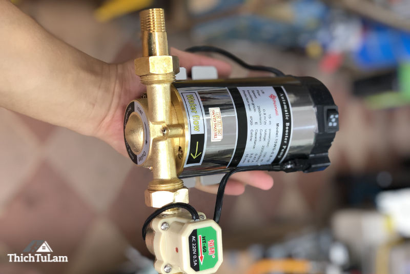 Review máy Bơm Tăng Áp Mini 24V Navy Bump