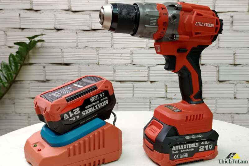 Máy khoan pin Amaxtools AKI12013SM: Đánh giá chi tiết và hướng dẫn sử dụng