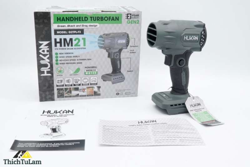 Máy Thổi Phản Lực Hukan: Giới Thiệu và Đánh Giá Chi Tiết