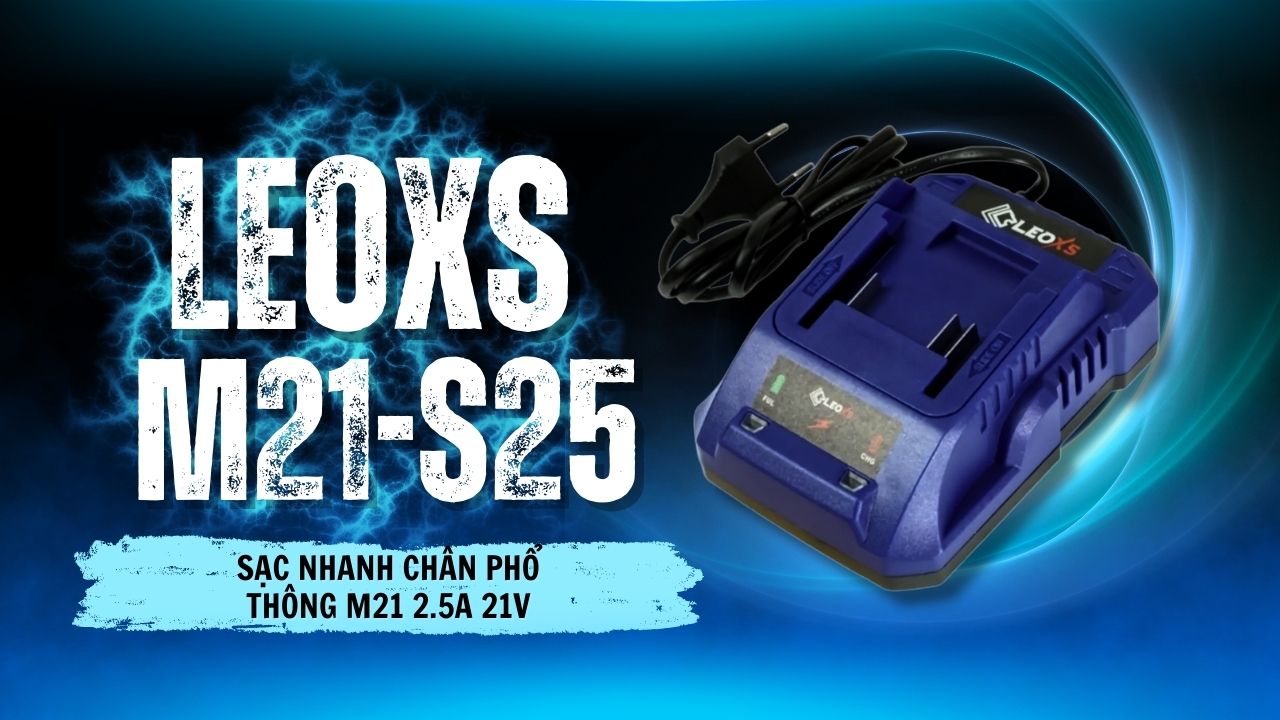 Cục Sạc Leo M21 2.5A 20V - Nhanh, An Toàn và Thiết Kế Tiện Lợi