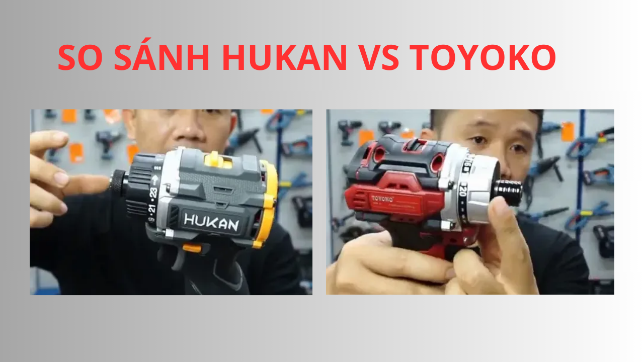 Khám Phá Máy Bắn Vít Cấp Trượt TOYOKO và HUKAN