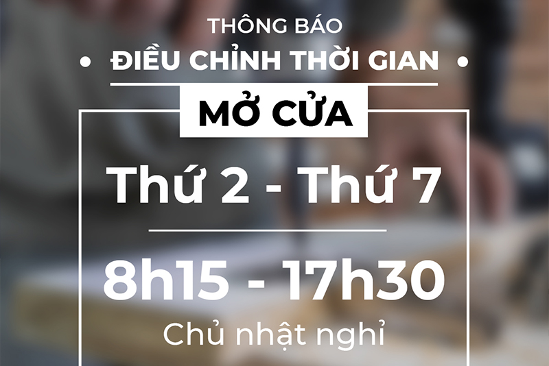 THÔNG BÁO GIỜ MỞ CỬA MỚI CỦA THÍCH TỰ LÀM TỪ 03/02/2025