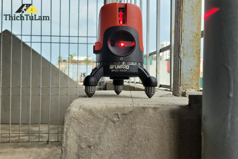 Đánh giá chi tiết Máy Cân Mực Sfunpro 5 Tia đỏ siêu sáng SF9301HD