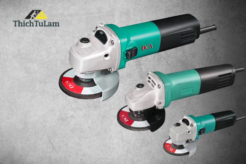 Đáng đồng tiền khi mua 3 mẫu máy mài góc DCA này: ASM09-100S, ASM13-100, ASM14-100