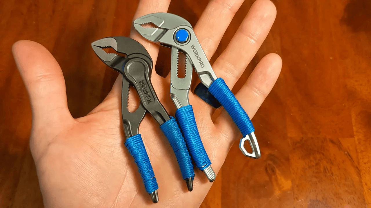 WorkPro hay Knipex Cobra XS — chọn kìm mỏ quạ tốt nhất cho EDC