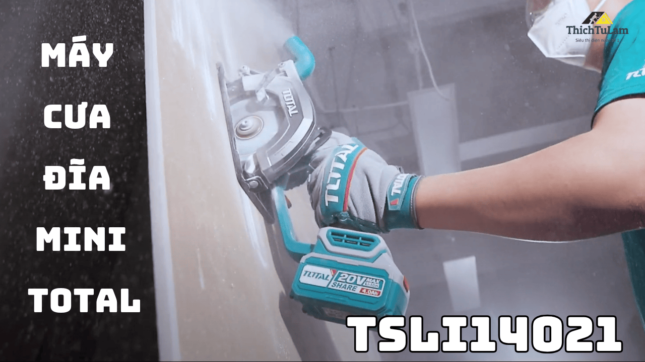 Máy Cưa Gỗ Mini Total TSLI14021: Đa Năng, Pin 20V, Giá Tốt